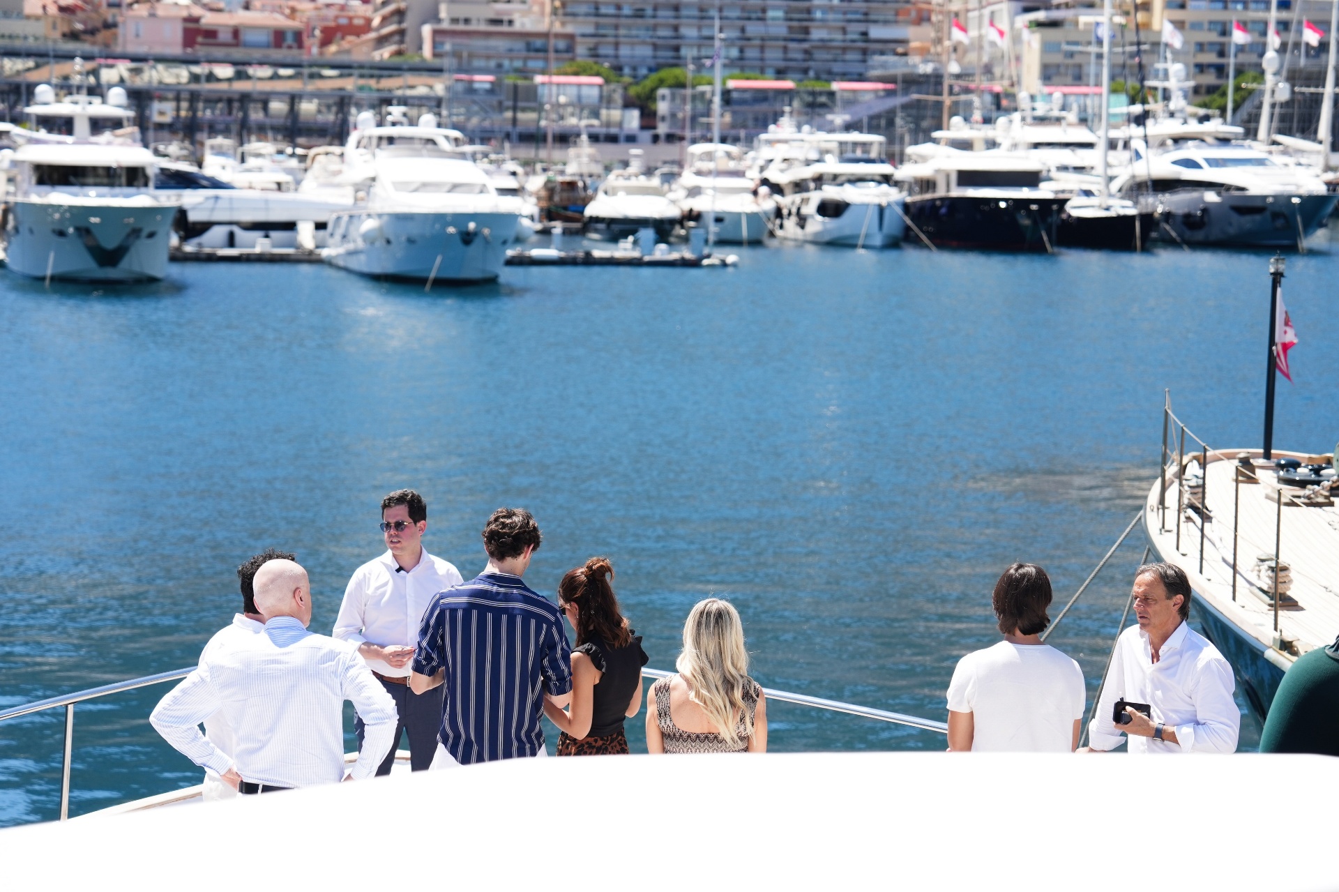 European presence — the harbour of Monaco