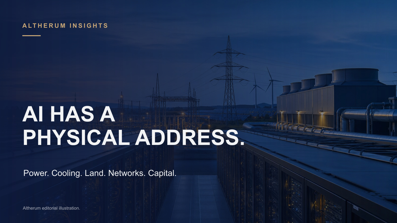 Cover image for the article “AI has a physical address: how infrastructure can become a club-deal opportunity”